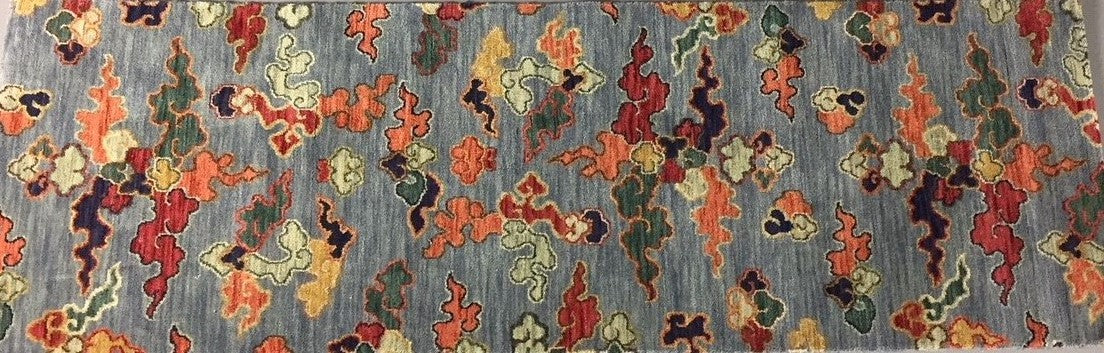 Tibetan Sky Blue Hybrid Tibetan Area Rugs – Innerasia