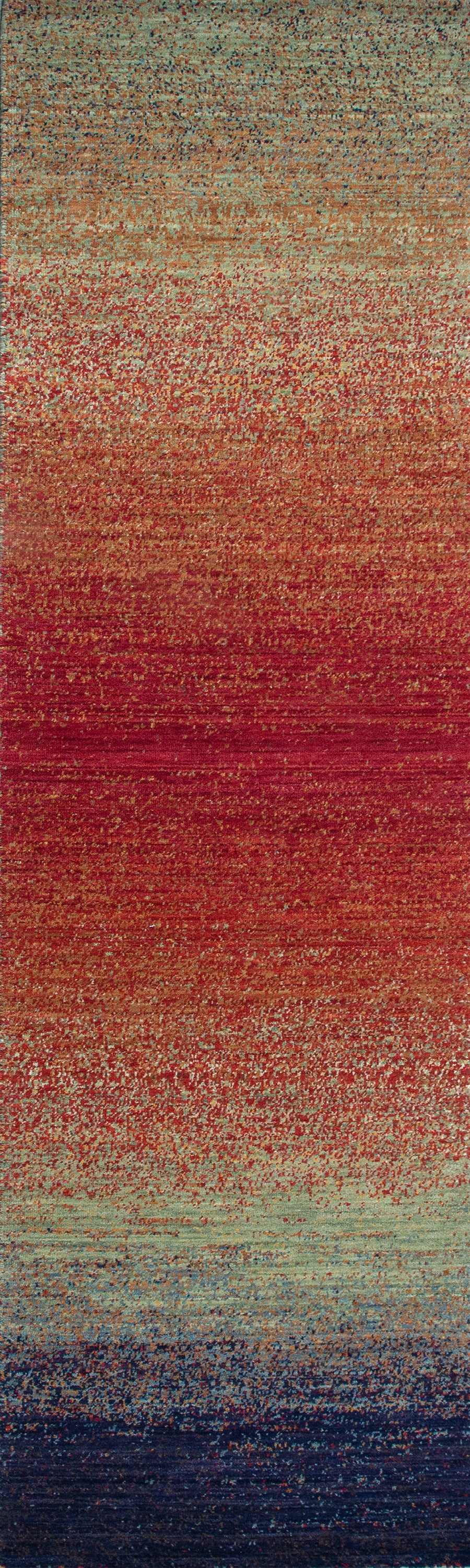Fire Rugs Night Night Fire Hybrid Tibetan Area Rugs – Innerasia